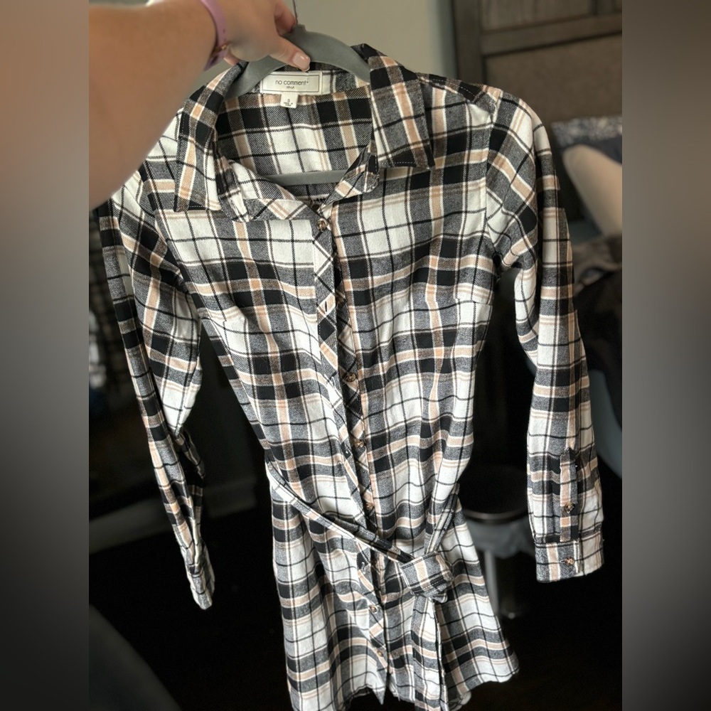 Plaid dress